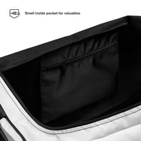 Image 1 of White Duffle bag