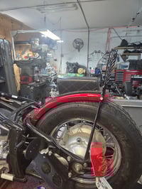 Image 10 of Vstar 650 Bobber Rear Fender 