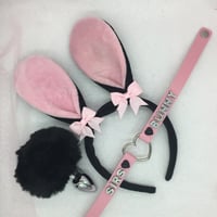 Bunny 🐰 Black/Pink Set