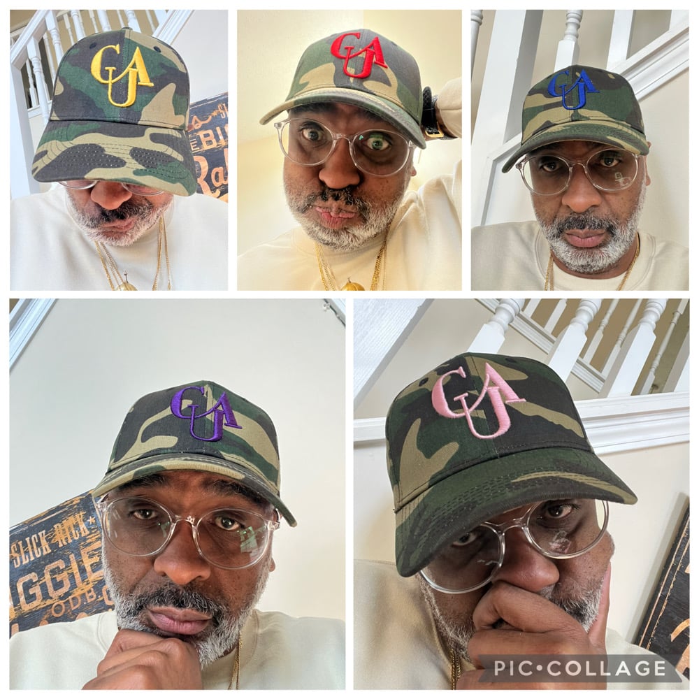 CLARK ATLANTA UNIVERSITY CAMO DAD HAT
