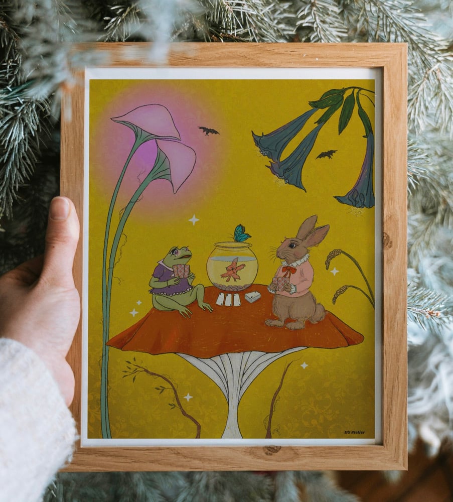 Image of Con los panas Art Print