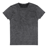 Image 1 of Denim Wash Short Sleeve - Grey/Black on Black