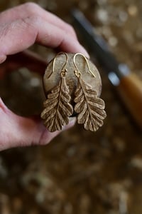 Image 4 of Oak leaf Earrings….