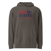 Image 4 of Merica Strong 1775 Embroidered - Unisex pigment-dyed hoodie from PatriotsCo.com