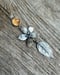 Image of Apple Blossom Flower and Leaf Pendant (with chain)