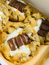 Image 1 of Half Dozen (6) Sizeable S’mores Cookies.