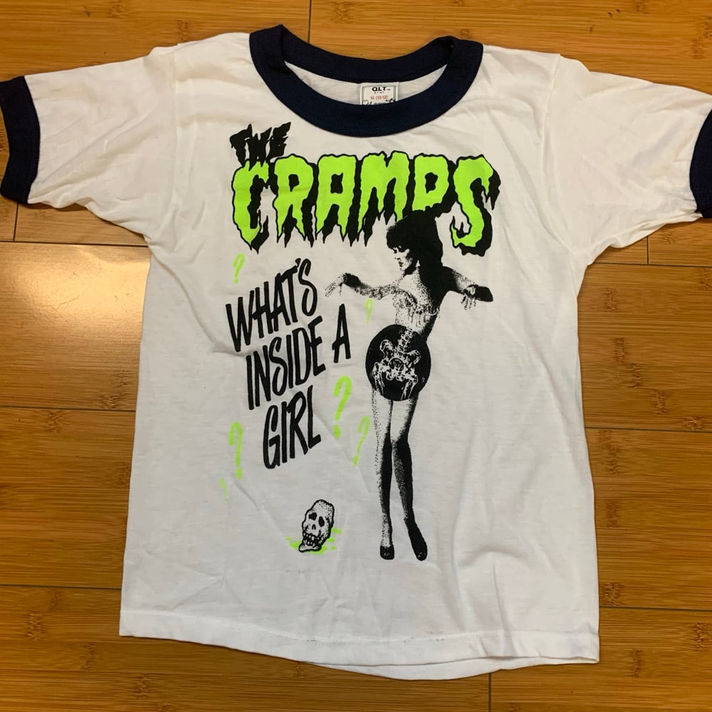 VTG 80's NOS CRAMPS YOUTH Ringer