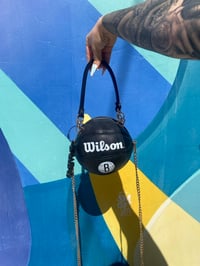 Image 4 of SMALL BLACK WILSON BALLBAG