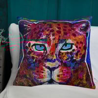 Image 3 of "She Knows" Premium Pillow