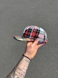 Image 5 of PLAID NEW YORK YANKEES CUSTOM FITTED CAP (BIRTH YEAR)
