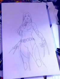 Image 2 of X-23: Deadly Regenesis Unused Cover Lineart B