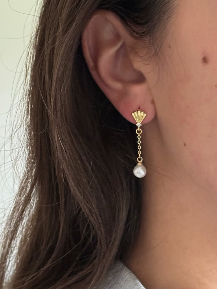 Image of Deep Dive Dangle Earrings
