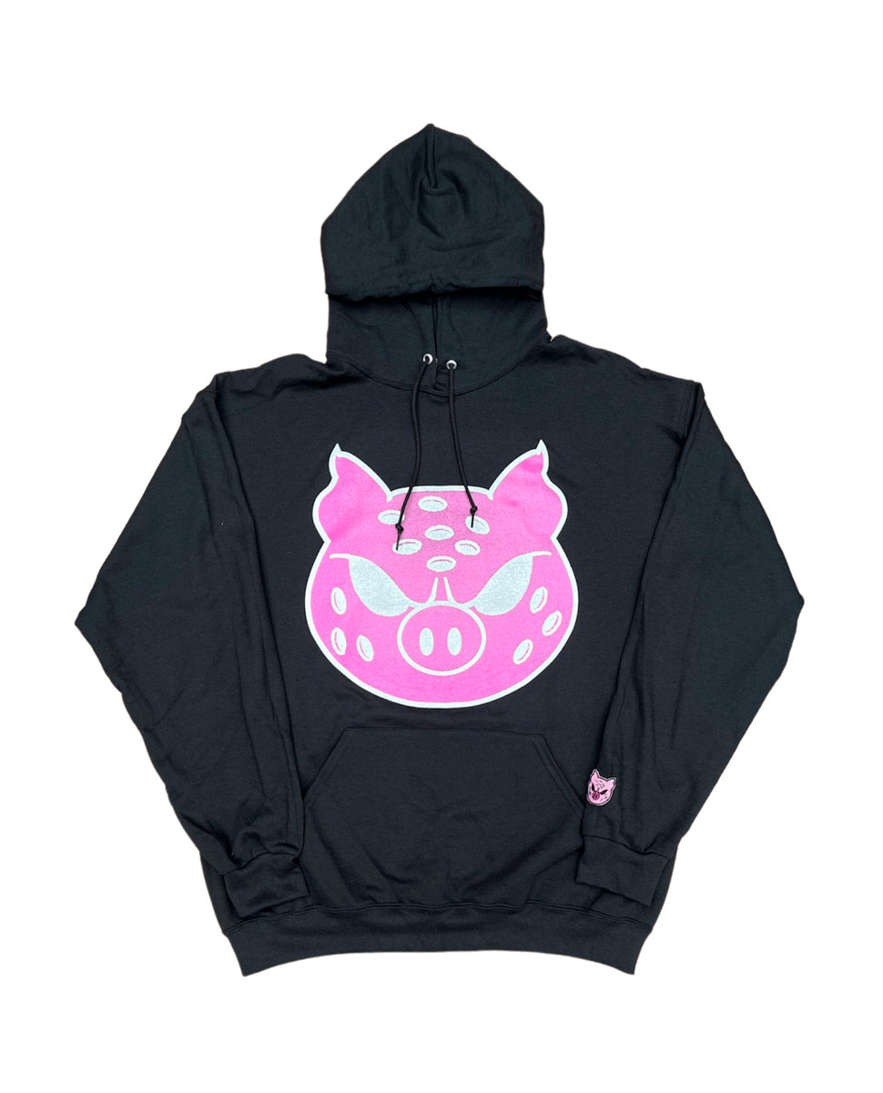 Black Pig Mask Hoodie | Laboosh