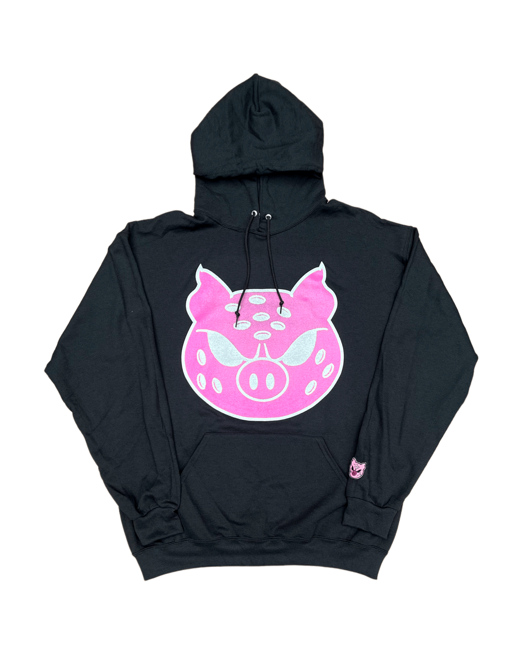 Black Pig Mask Hoodie | Laboosh