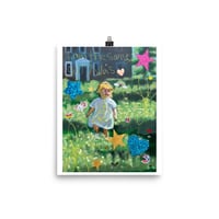 Image 1 of "I am the same girl I was" print