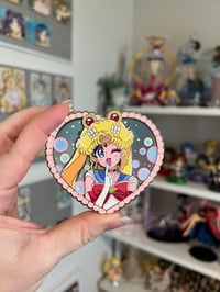 Image 2 of Love and Justice enamel pin 