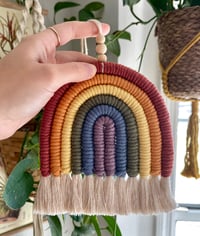 Macrame Rainbow Wallhanging