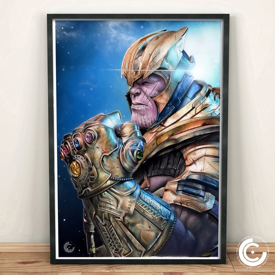 Image of Thanos End Game Limited Edition Print