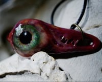 Image 8 of Dripping Eye, Green Glow in the dark, Flash reflective pupil