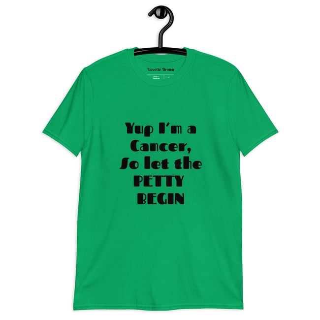 Yup I’m a Cancer Short-Sleeve Unisex T-Shirt
