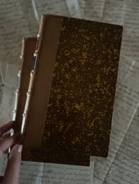 Image 8 of Livre ancien à secret, rare, reliure en cuir, XIXème siècle