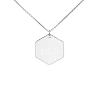 Image 1 of Engraved "NLB" NECKLACE 