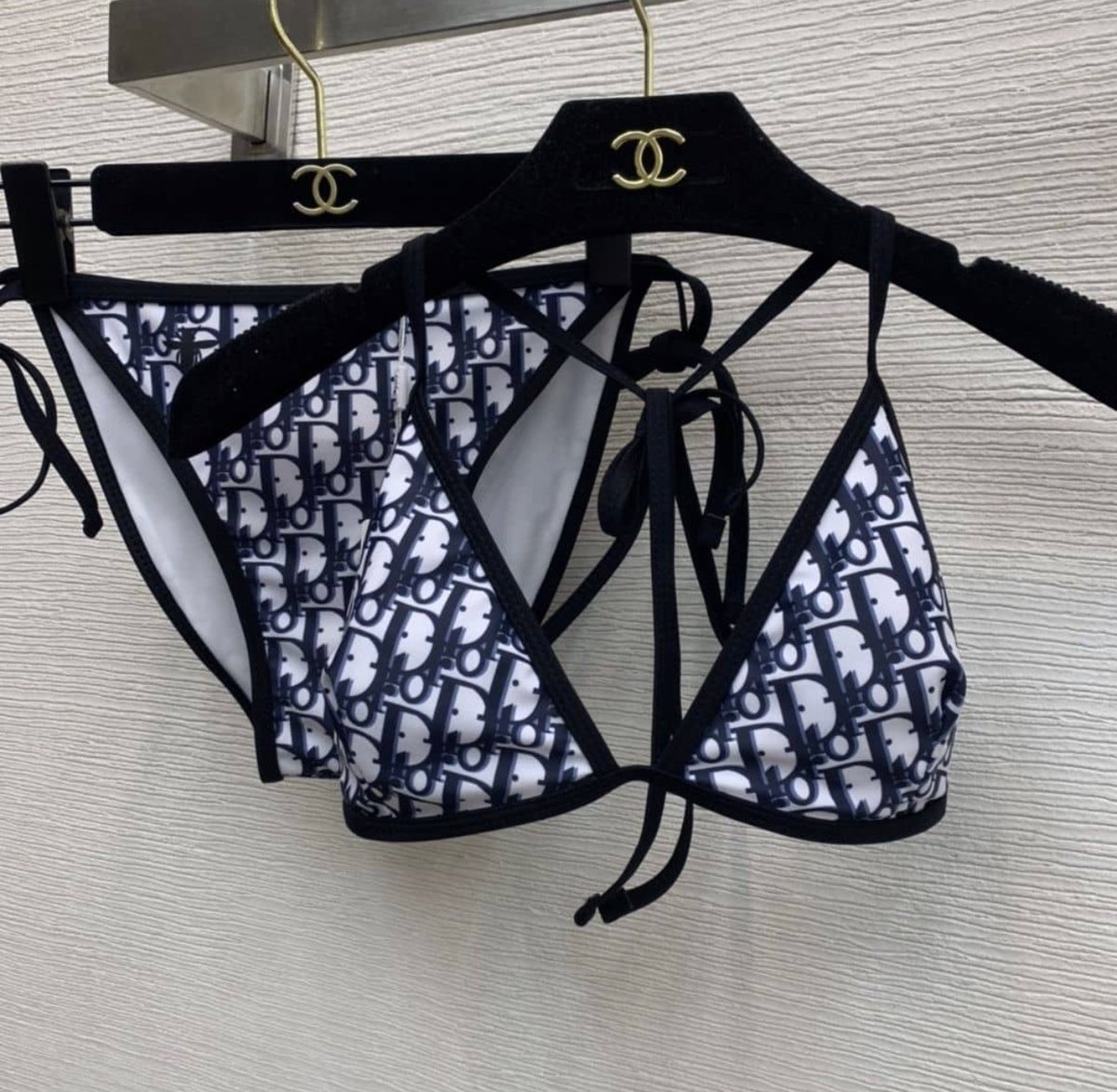 D Bikini Navy Influencer Dupes