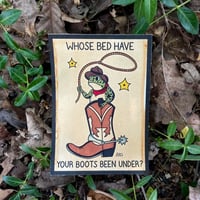 Image of “Boots” Print