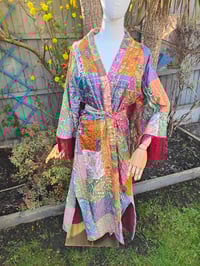Image 3 of Fiesta fringe kaftan - sample - only one available 8-16uk