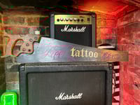 Image 2 of Hand Painted Vintage Saw | Free Tattoo Fixer