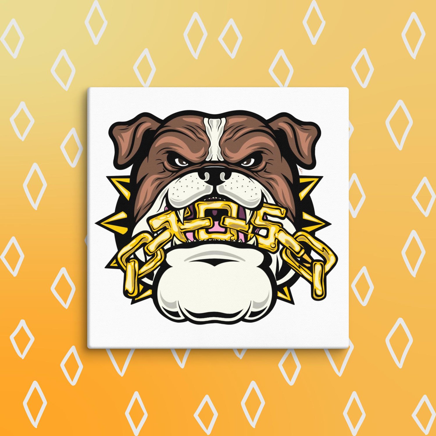 Canvas Print TOS Bulldog