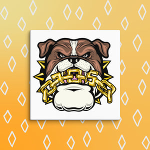 Canvas Print TOS Bulldog