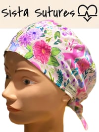 Image 8 of Supporting Awareness II Scrub Hats