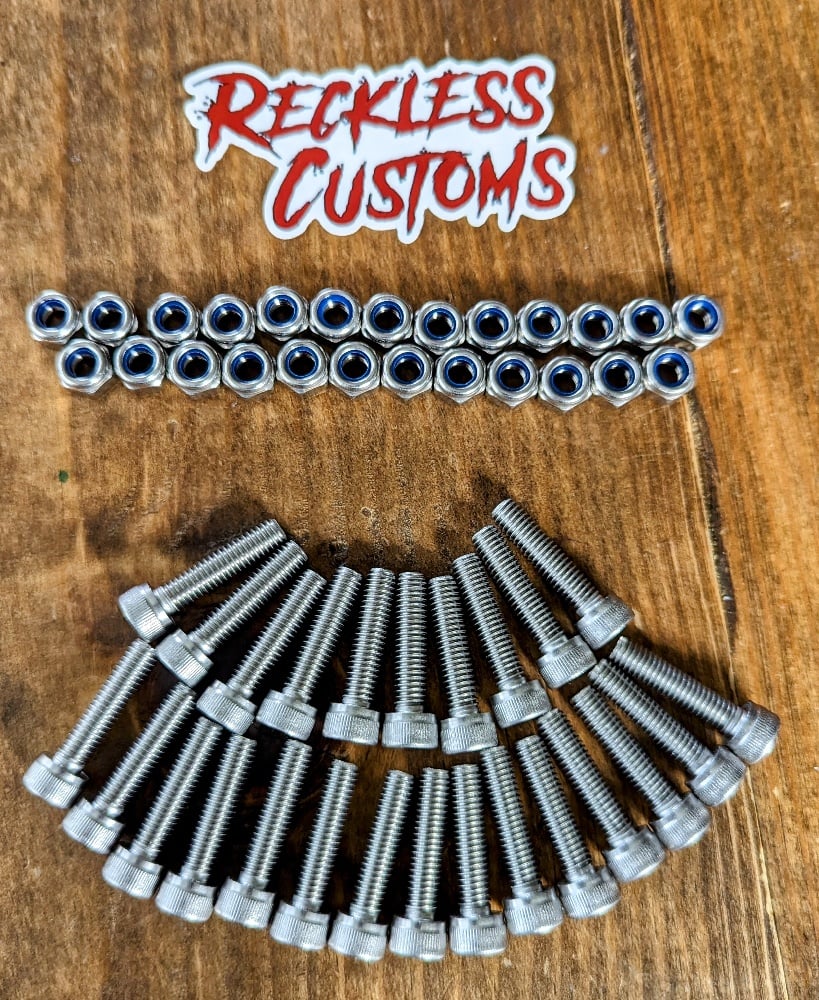 Stainless Wheel Hardware Kit