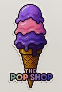 Triple Scoop Cone