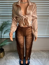 Image 1 of RESORT LUX | COCO ISSA TASSLE PANT