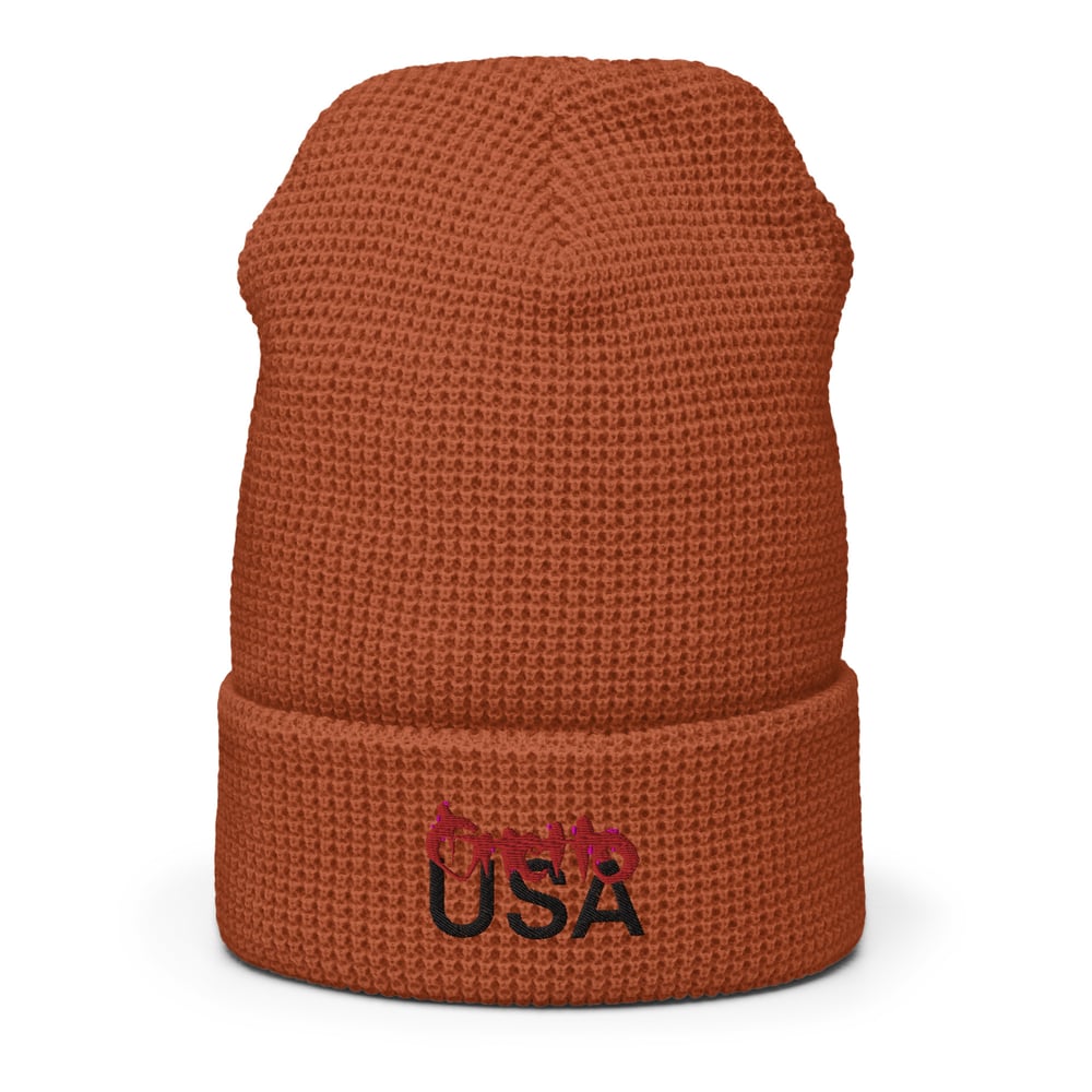 Image of GHETTO USA WAFFLE BEANIE