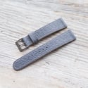 Baby Blue Pigskin Strap In 40’s Style