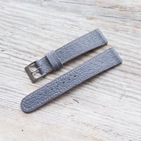 Image 4 of Baby Blue Pigskin Strap In 40’s Style