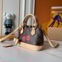 Image 2 of Cherry LV Handle Bag