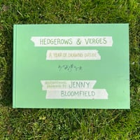 Image 1 of HEDGEROWS & VERGES: A Year of Drawing Outside - Hardcover sketchbook zine