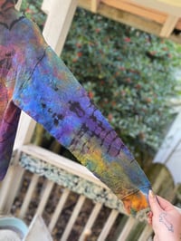 Image 8 of MEDIUM Disrespect Your Surroundings Tie Dye Hoodie 1p