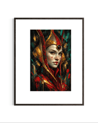 Image 1 of Queen Amidala Prints paper and canvas 