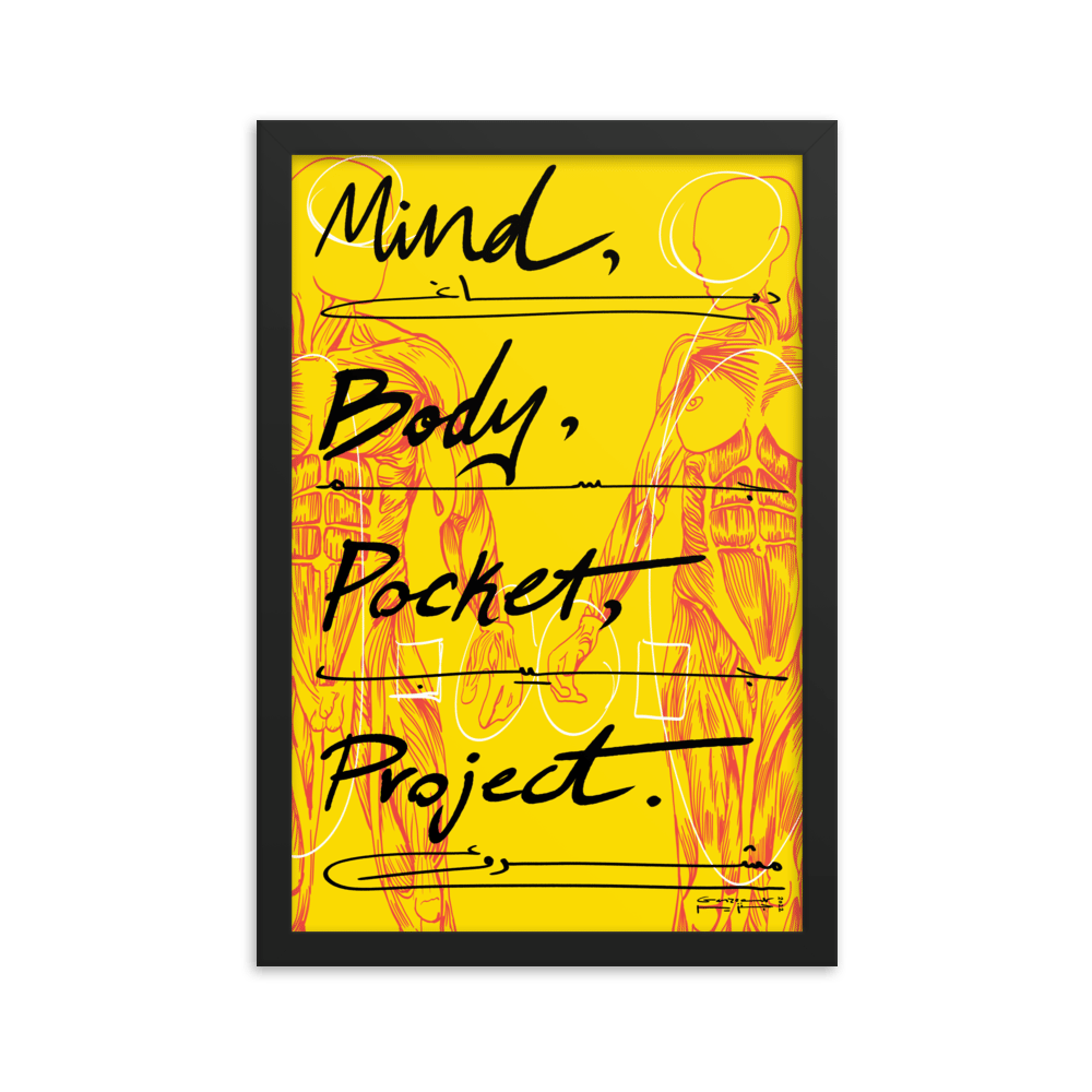 2023 Mantra Poster (framed)