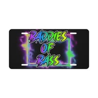 Baddies of Bass Vanity license plate