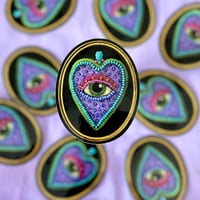 Image 1 of Sticker - Heart Eye