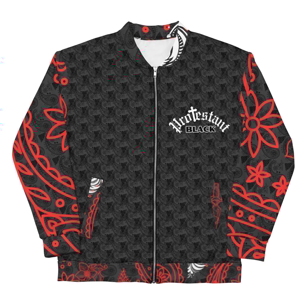 Image of All Pro Black Unisex Bomber Jacket copy copy