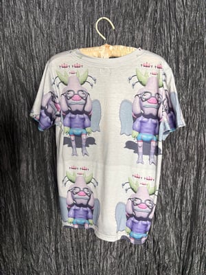 Image of Lactose V-Neck Angel Bull Sample Tee