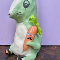 Image 4 of OOAK Ceramic Bunny