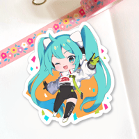Miku Racing Glossy Vinyl Sticker